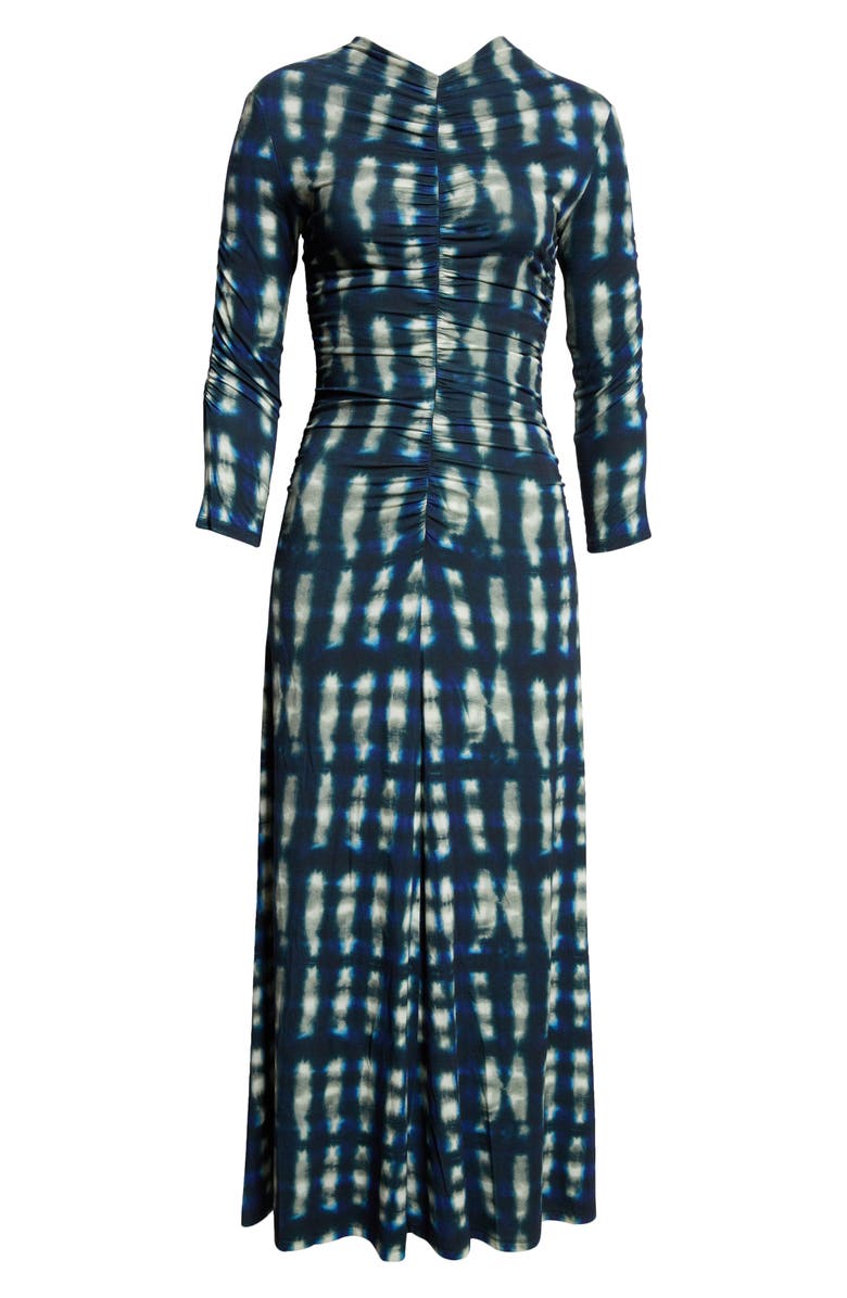 Proenza Schouler White Label Natalee Shibori Midi Dress, Alternate, color, 