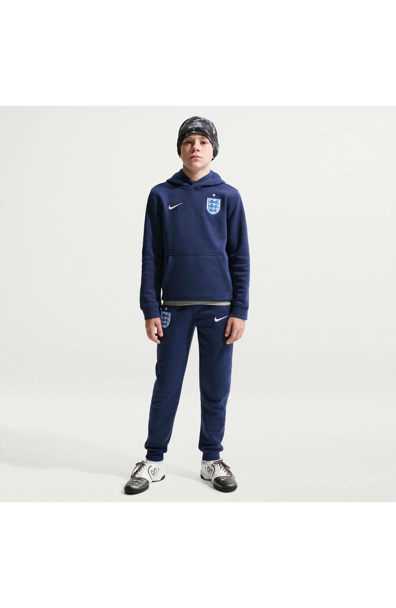 Nike Youth Nike Navy England National Team Club Hoodie, Main, color, Navy