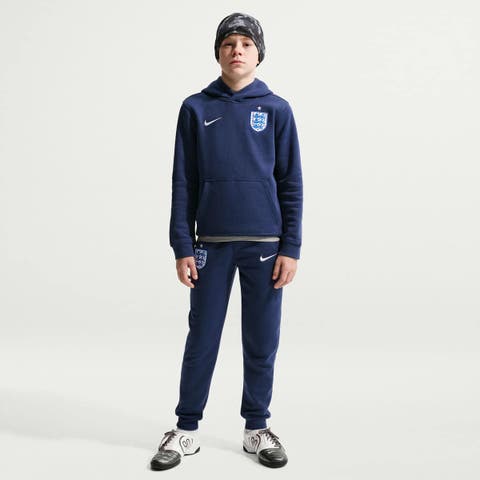 Youth Nike Navy England National Team Club Hoodie