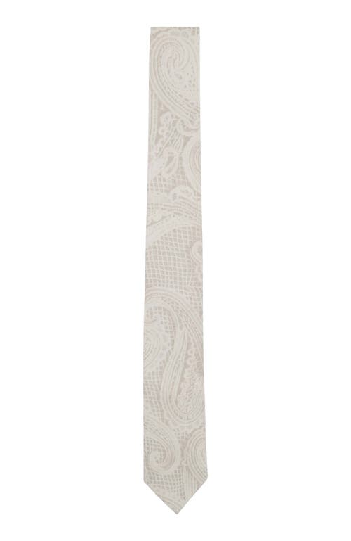 Lords Of Harlech Crochet Paisley Womens Printed Tie