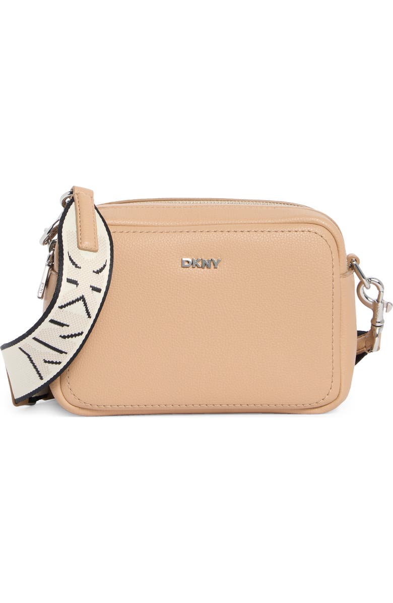 DKNY Nessa Camera Bag, Main, color, Cappuccino