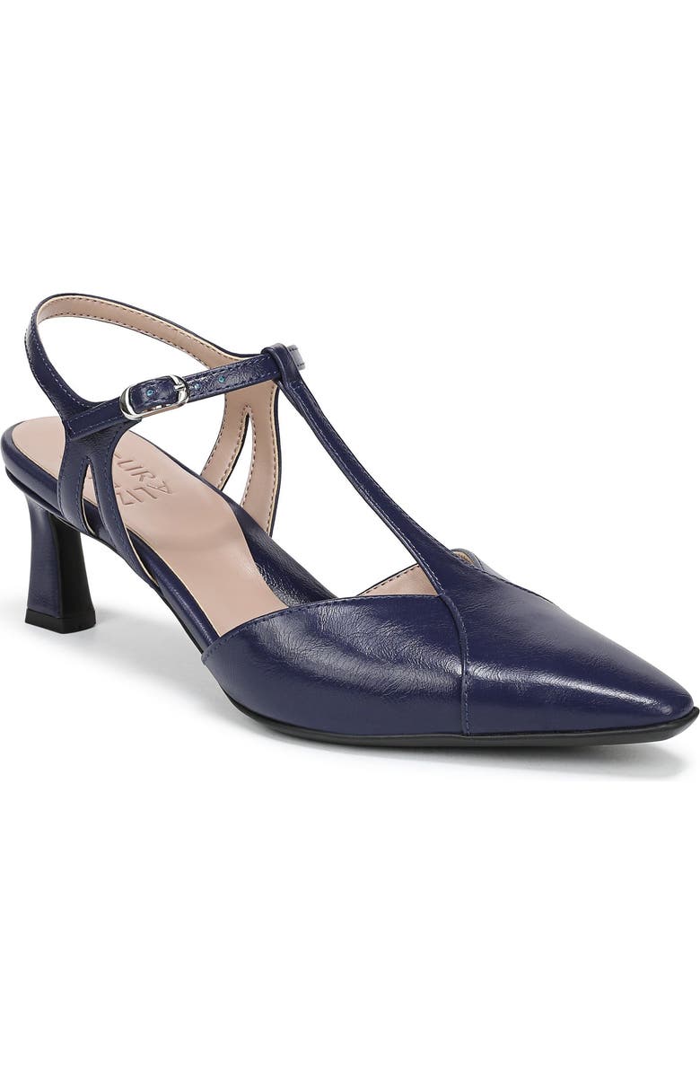 Naturalizer Torin T-Strap Heel, Main, color, Blue