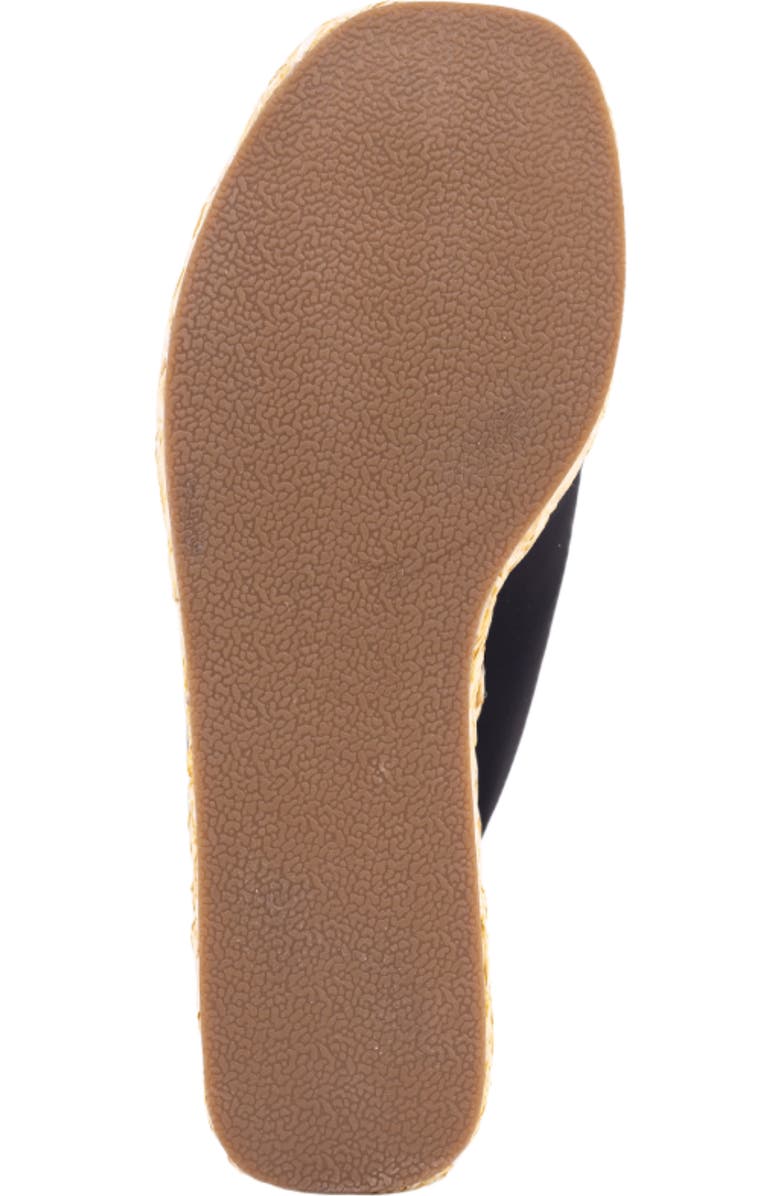 SHUSHOP Jodie Espadrille Platform Wedge Slide Sandal, Alternate, color,