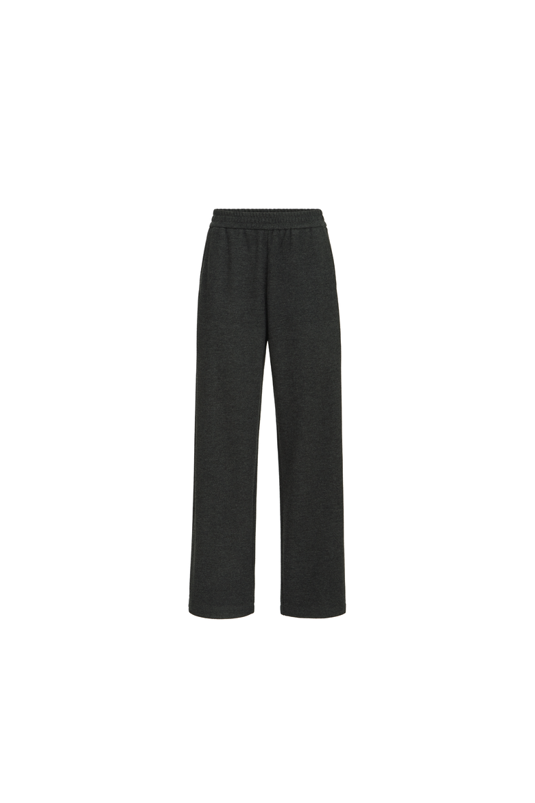 Cashmere interlock track trousers, Alternate, color, Anthracite