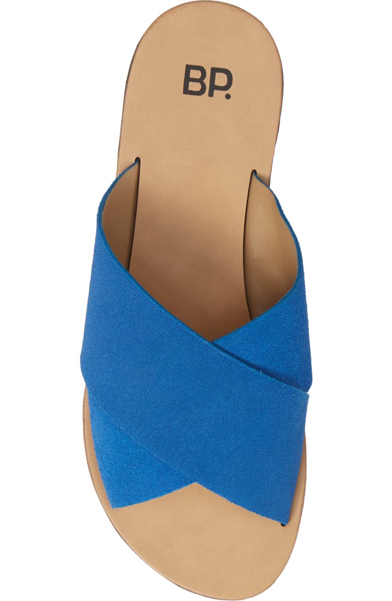 BP. Twist Cross Strap Sandal, Alternate, color,