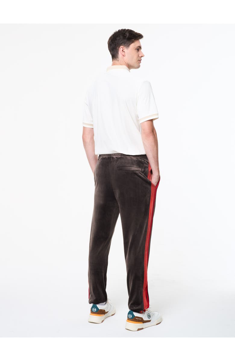Sergio Tacchini Banda Velour Track Pant, Alternate, color, Mulch