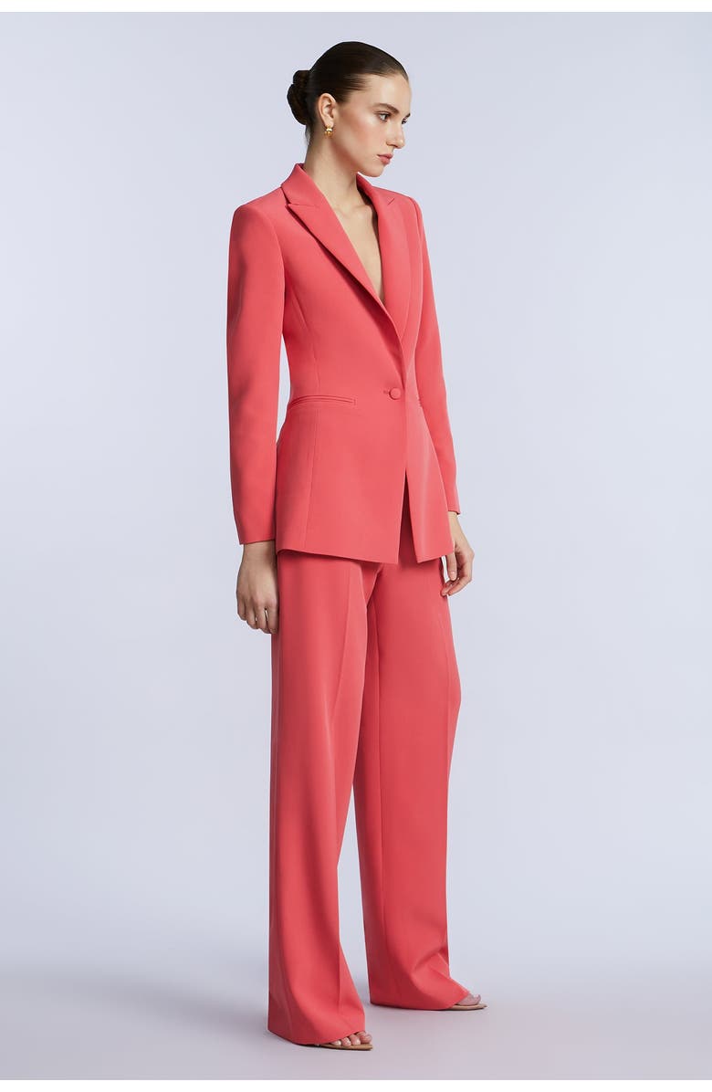 BCBGMAXAZRIA Cady Blazer, Alternate, color, Cherry Blossom
