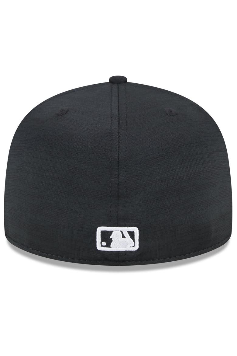 Men's New Era  Black Oakland Athletics 2024 Clubhouse 59FIFTY Fitted Hat, Alternate, color, Black
