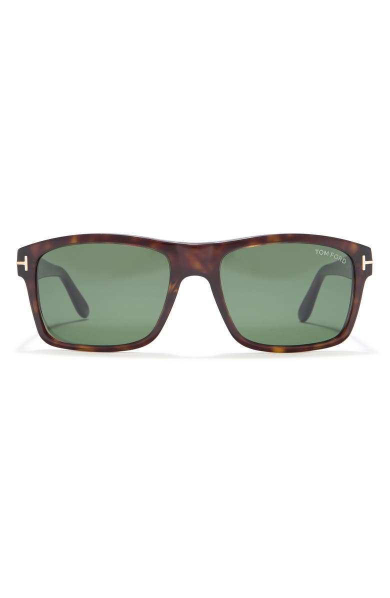 TOM FORD 58mm Rectangle Sunglasses, Main, color, 