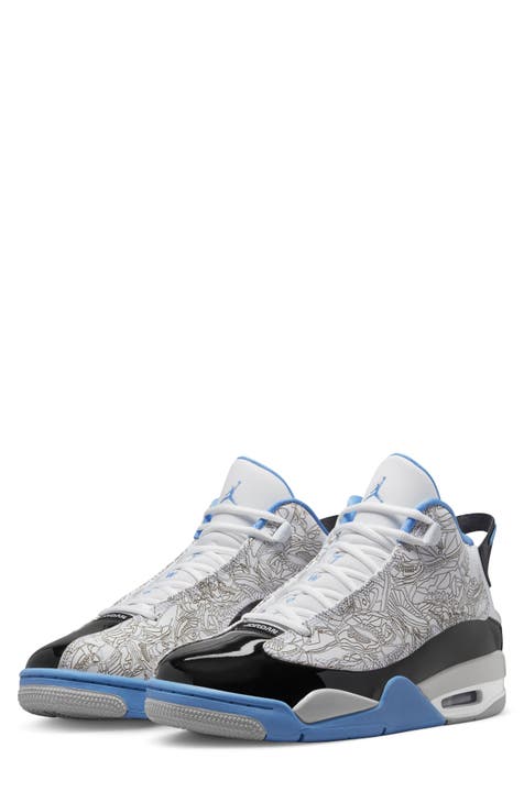 Mens jordans blue on sale