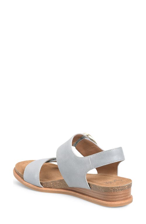 Söfft Peggie Wedge Sandal In Blue