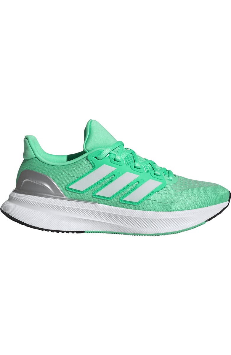 adidas Ultrarun 5 Running Shoe, Alternate, color, Green Glow/ Dash Grey/ Black