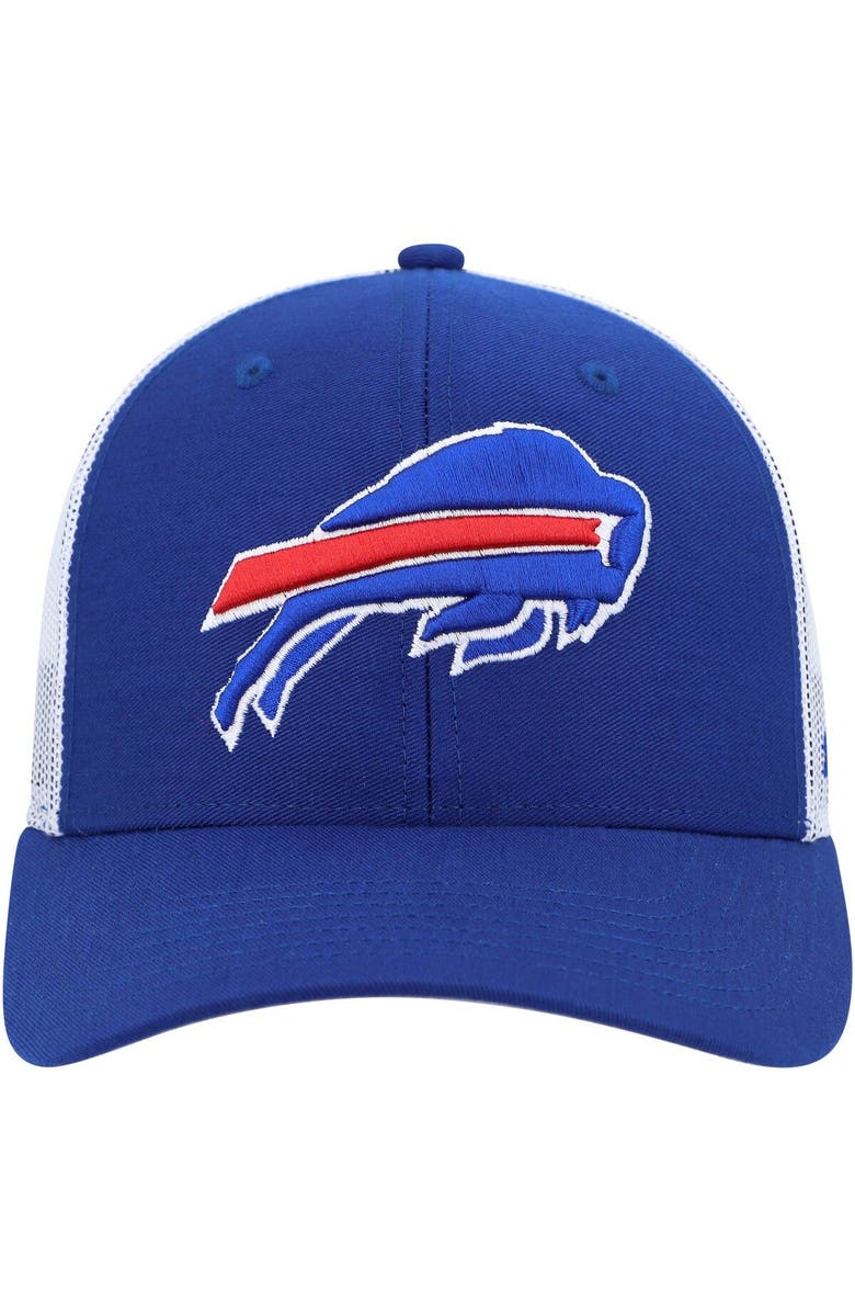 '47 Youth '47 Royal/White Buffalo Bills Adjustable Trucker Hat, Alternate, color,