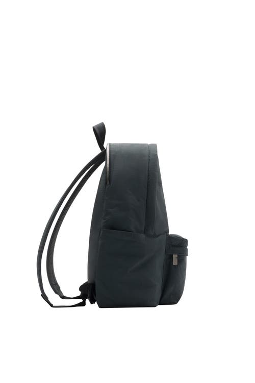 Shop Burberry Windbreaker Backpack In Cobble