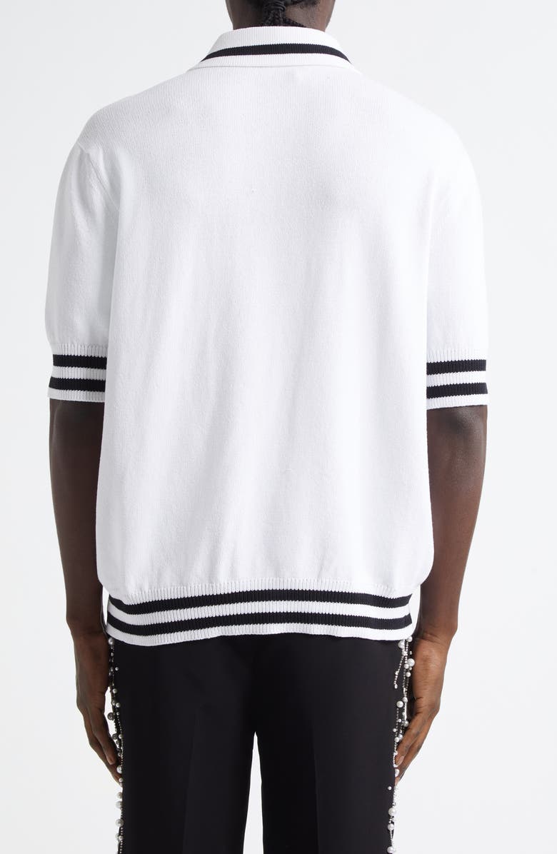 Balmain Paris Logo Signature Polo, Alternate, color, 