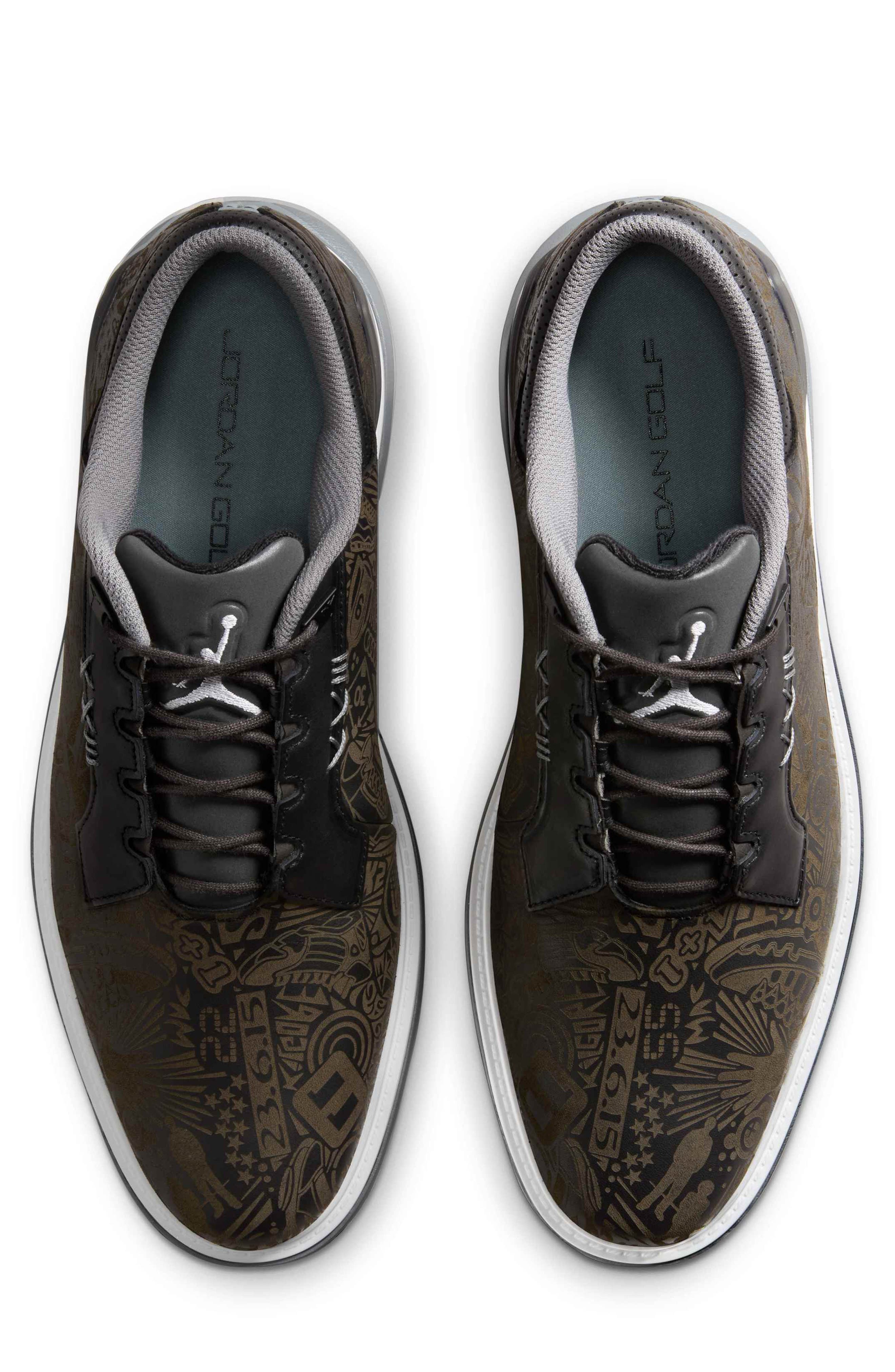 Jordan ADG 5 Golf Shoe, Alternate, color, Black/ Cool Grey / White