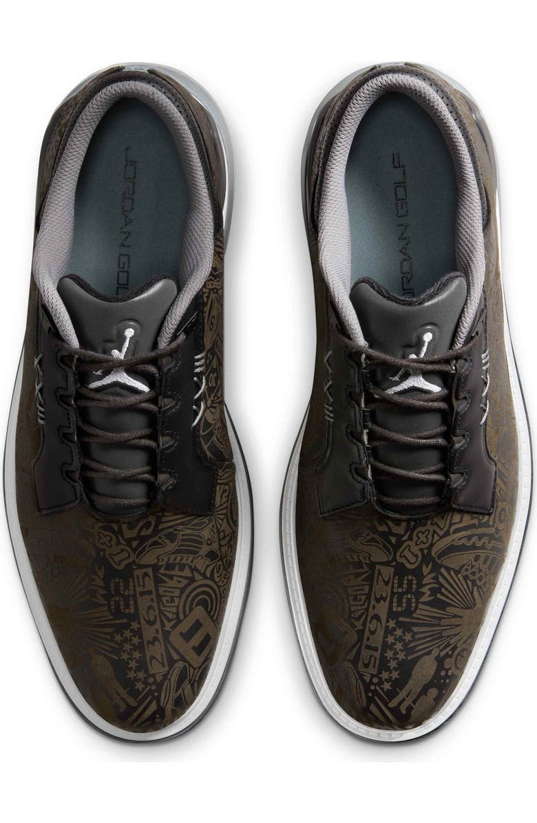 Jordan ADG 5 Golf Shoe, Alternate, color, Black/ Cool Grey / White