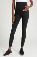 Marion Women's Maternity Stretch Leggings with Bump-Friendly Phone Pocket