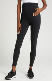 Marion Women's Maternity Stretch Leggings with Bump-Friendly Phone Pocket