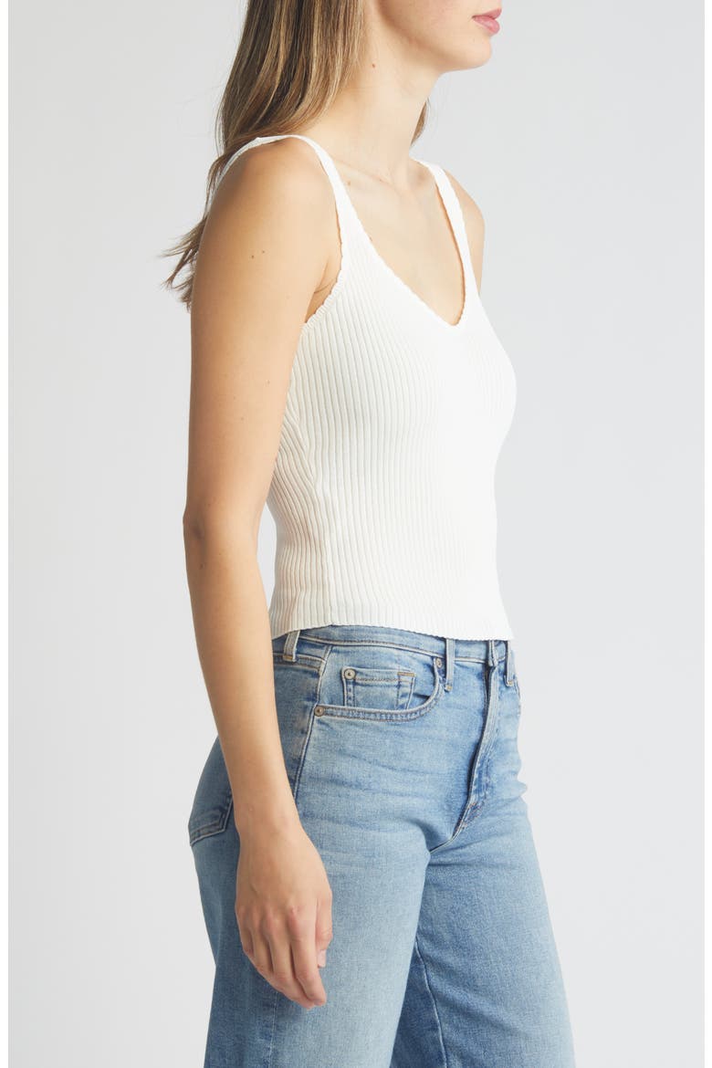 Odile Rib Sweater Tank, Alternate, color, IVORY