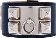 Pre-Owned Hermes Collier de Chien Bracelet Leather