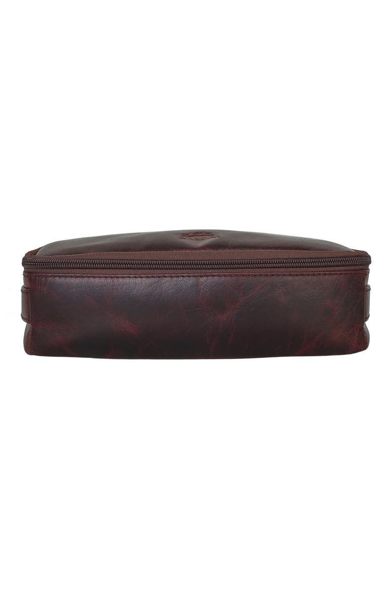 Buffalo Collection Classic Toiletry Kit, Alternate, color, BROWN