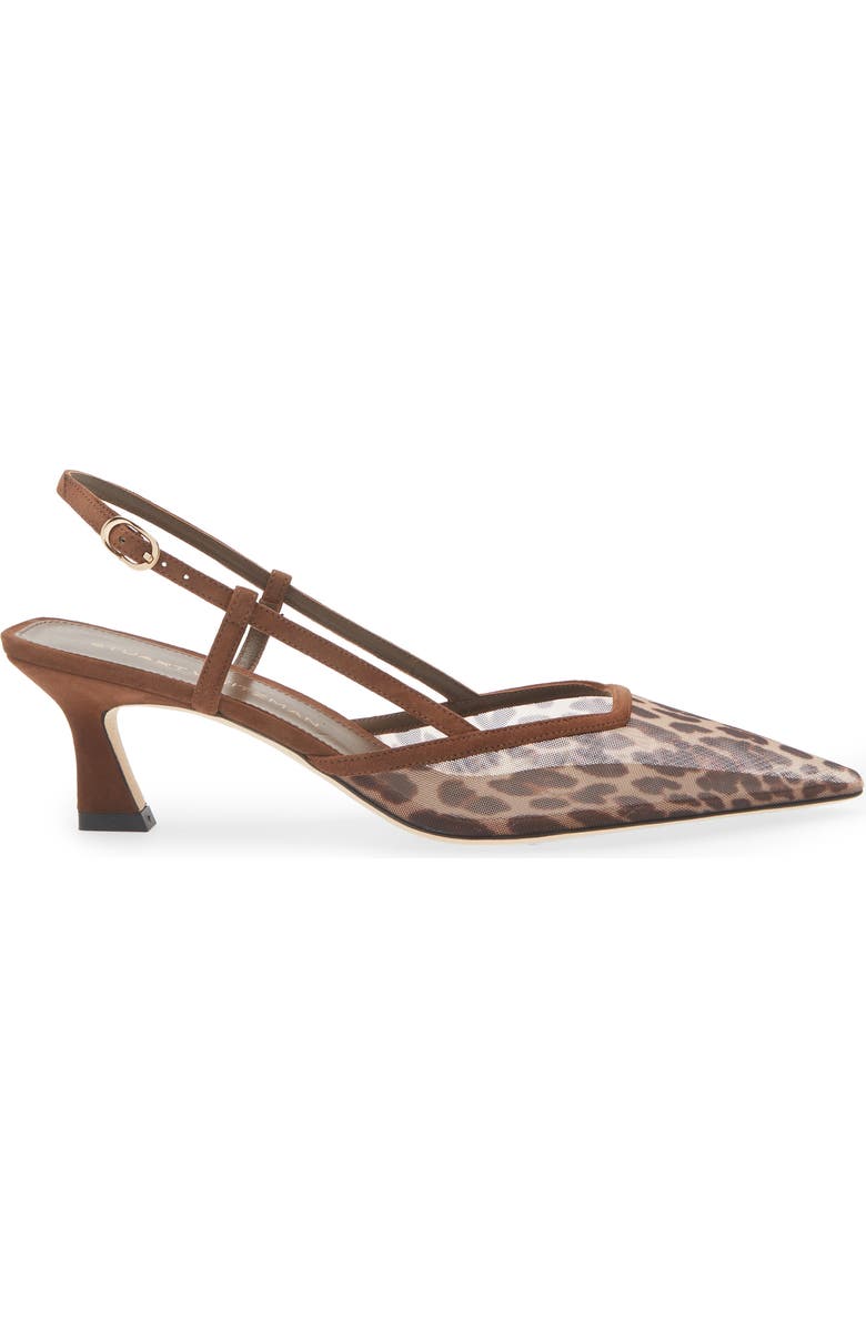 Stuart Weitzman Vinnie Kitten Heel Pump, Alternate, color, Brown