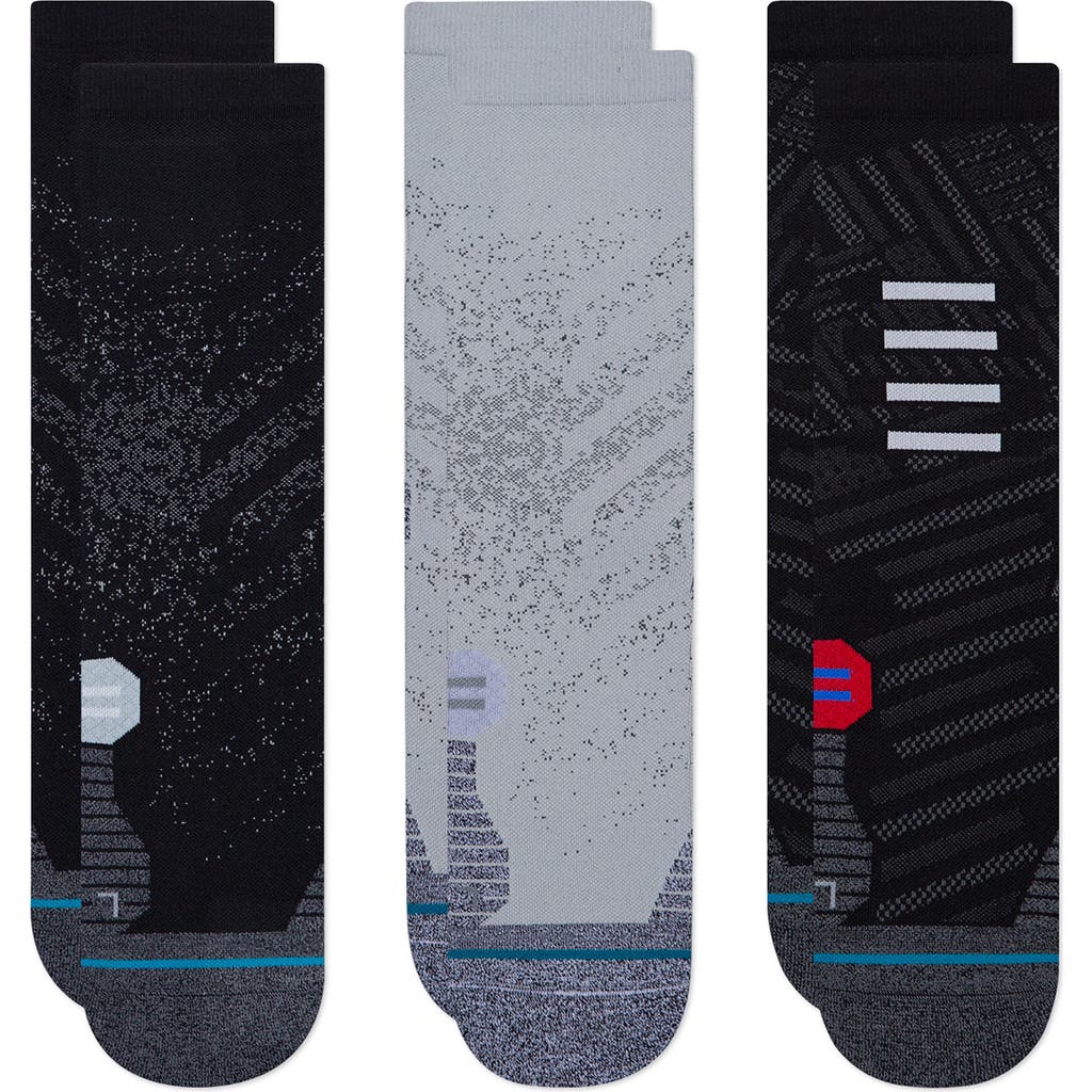 Stance Run Assorted 3-pack Crew Socks