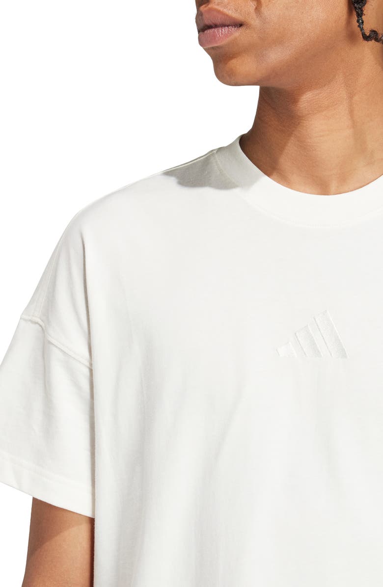 adidas All Szn Cotton T-Shirt, Alternate, color, Off White