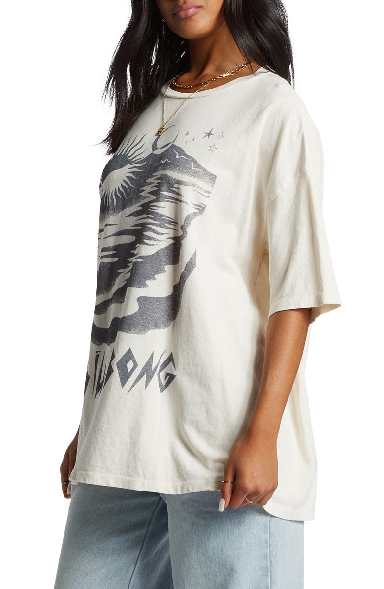 Billabong Night Walks Cotton Graphic T-Shirt, Alternate, color,