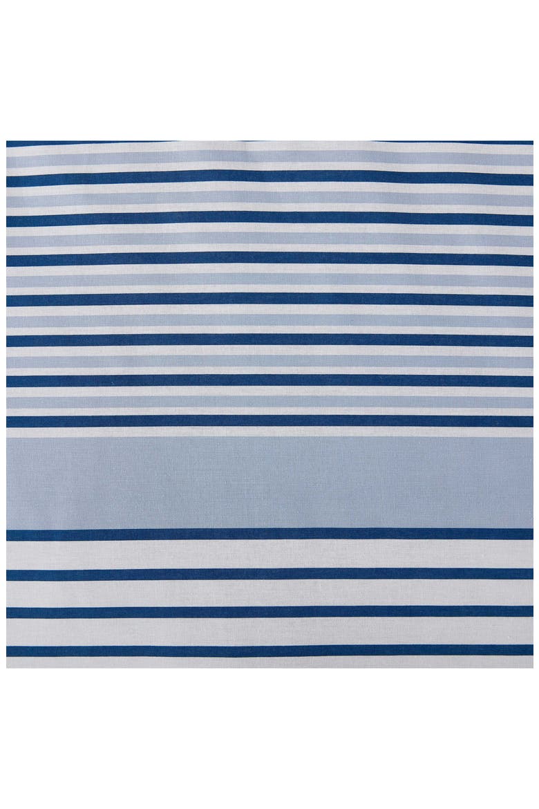 Cooper Stripe Cotton Comforter Set, Alternate, color, BLUE