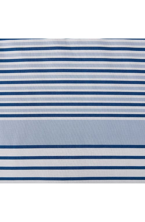 Eddie Bauer Cooper Stripe Cotton Duvet Cover Set In Blue