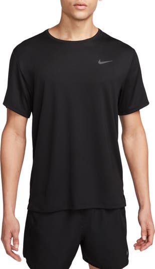 ■Nike■ Mylar Flash Dry Fit UV Short Sleeve Running Top M S Nike Miler Flash Men's Dri-FIT UV Short-Sleeve Running Top