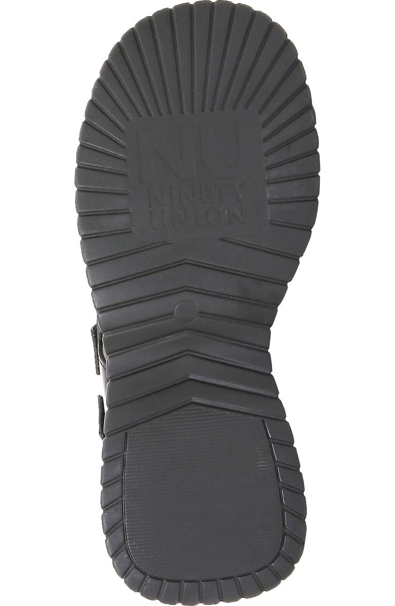 NINETY UNION Bayside Platform Sandal, Alternate, color, Black