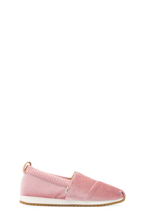 Toms Kids' Alpargata Resident Quilted Slip-on Sneaker In Pink
