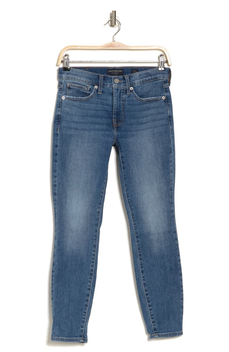 Lucky Brand Ava Crop Skinny Jeans, Alternate, color, 