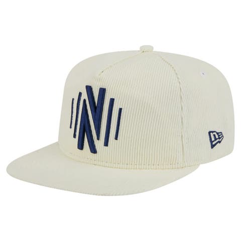 Men's New Era  Cream Nashville SC 2025 Kickoff Snapback Golfer Hat