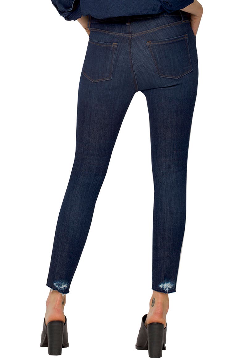 Alana High Waist Crop Skinny Jeans, Alternate, color, DARK FANTASY