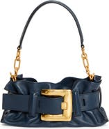 Balmain Mini Anthem Leather Shoulder Bag