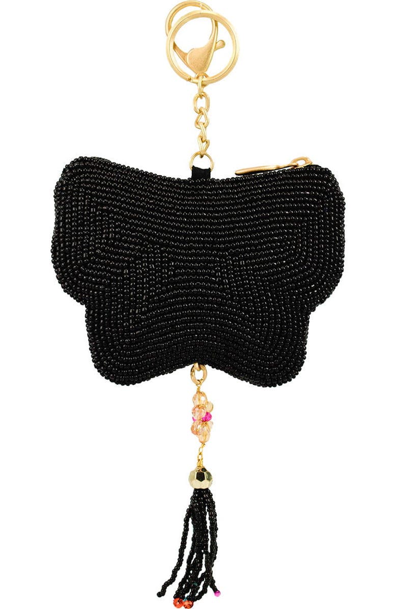 Mary Frances Accessories Flight of Fancey Coin Purse, Alternate, color, Black
