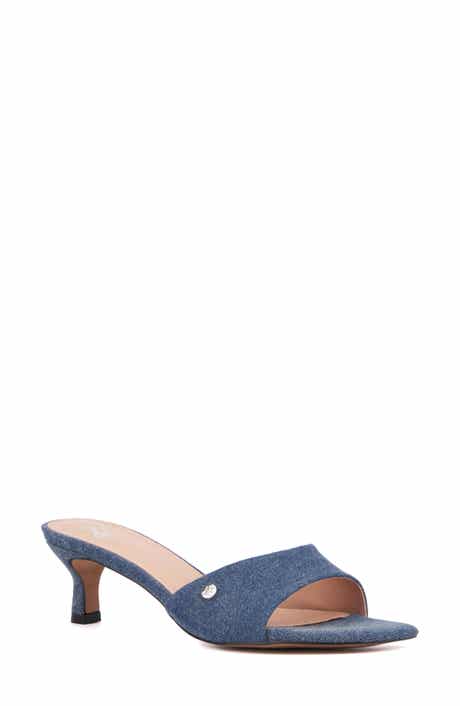 NEW YORK AND COMPANY Gaia Kitten Heel Sandal