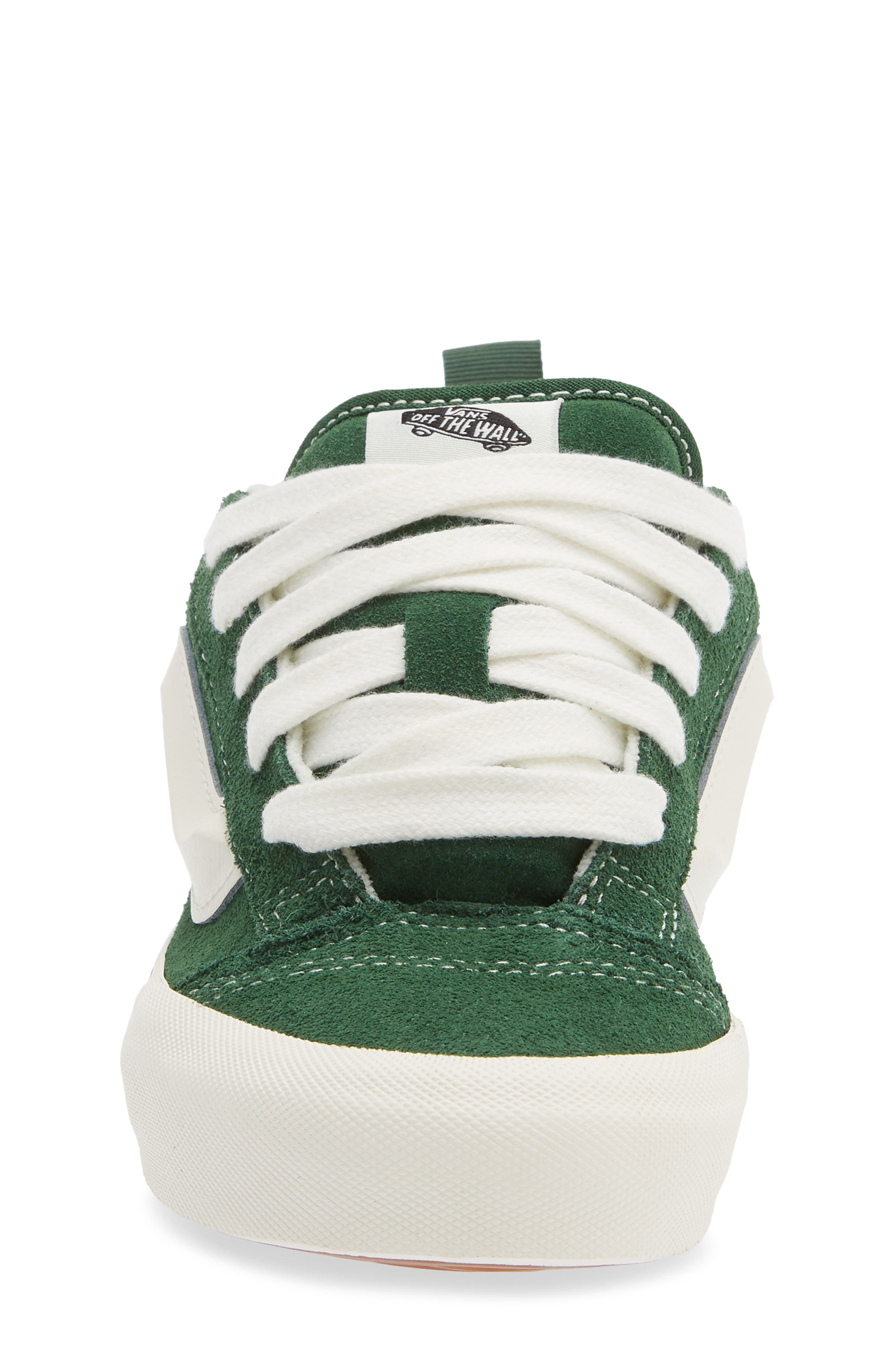 Kids' Knu Skool Sneaker, Alternate, color, SUED GREEN