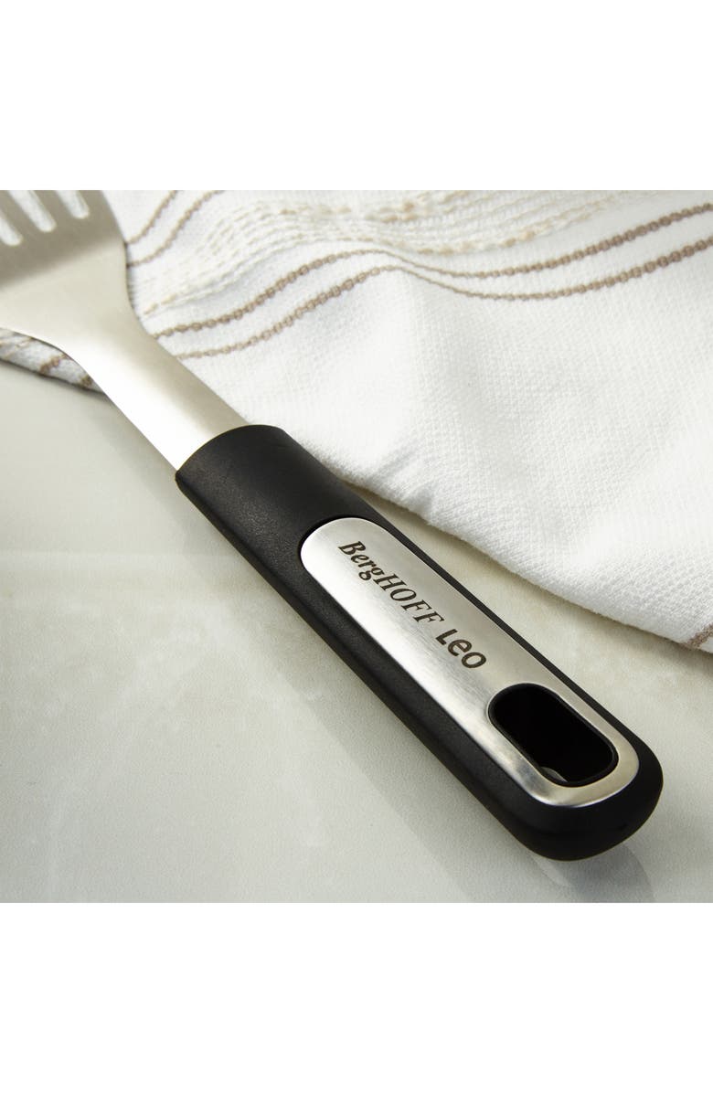 BergHOFF Slotted Fish Turner, Alternate, color, Black