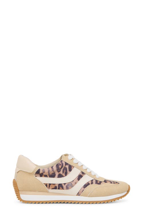 Shop Dolce Vita Esha Sneaker In Natural Multi Raffia