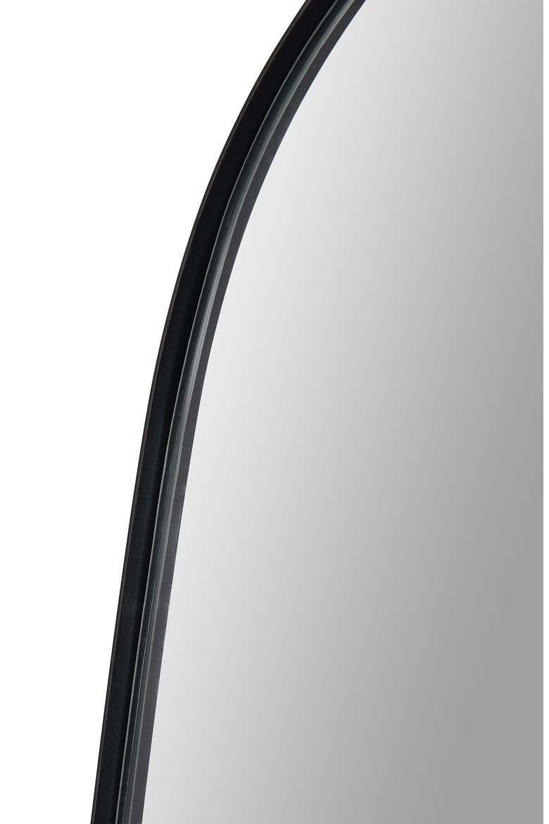 Bergen Mirror, Alternate, color, MATTE BLACK