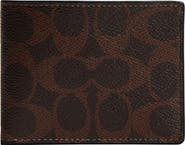 COACH Signature Billfold Wallet