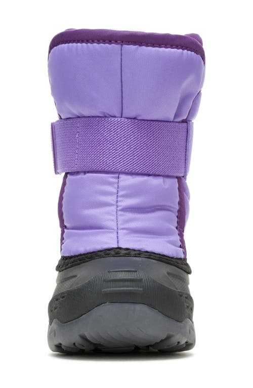 Kamik Kids' Snowbug 5 Waterproof Faux Fur Lined Boot In Paisley Purple
