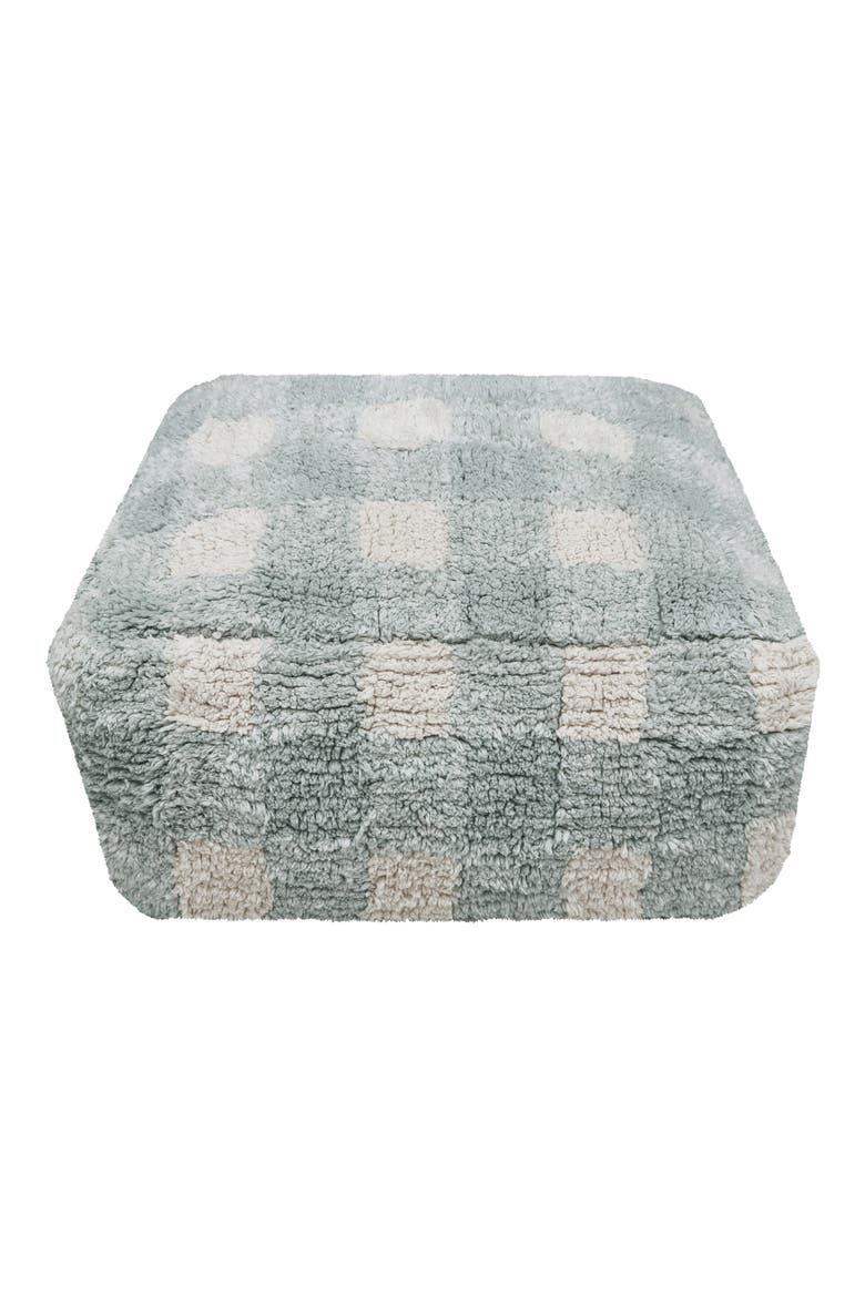 Vichy Pouf, Main, color, BLUE SAGE