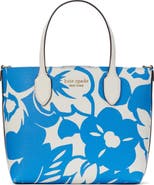 Kate Spade New York bleecker tropical foliage print tote