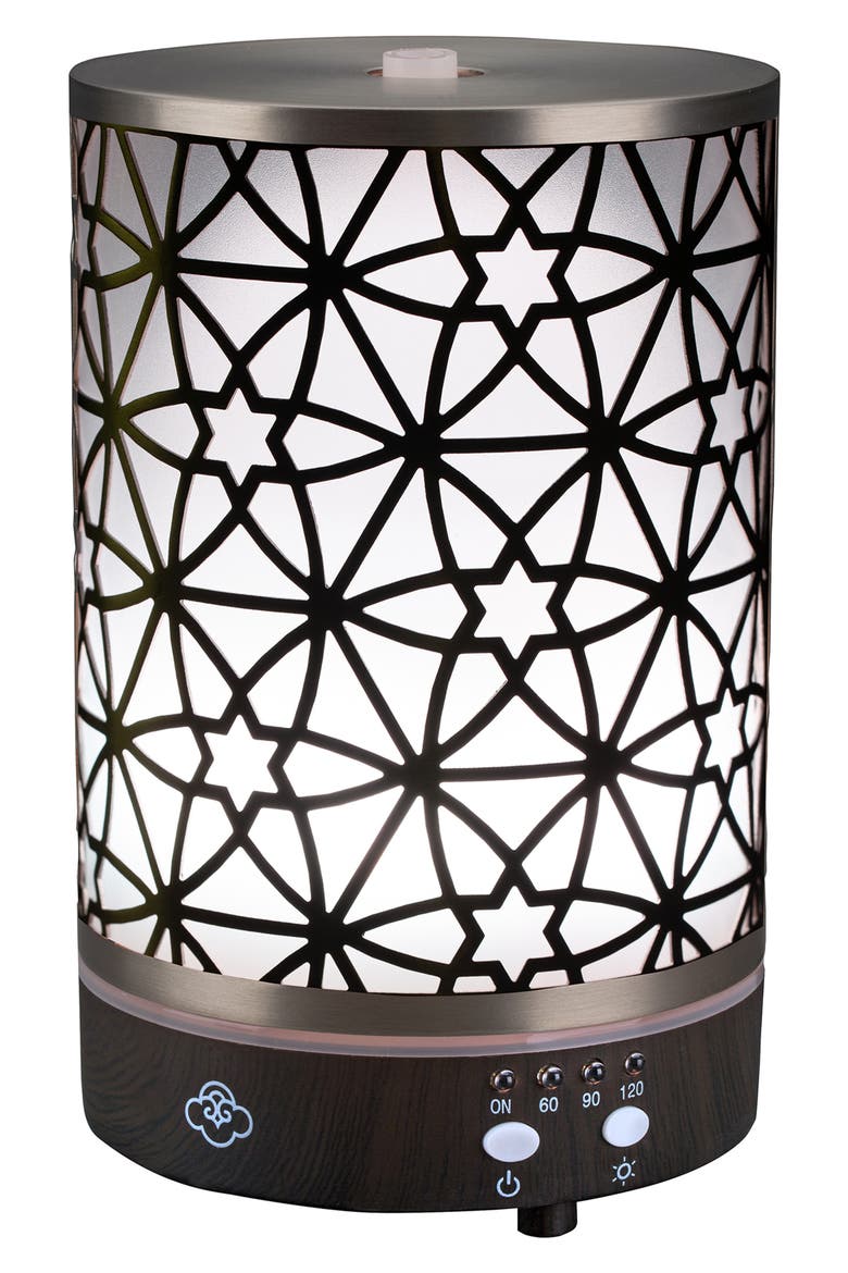 Nexus Metal Ultrasonic Aroma Diffuser, Alternate, color, SILVER